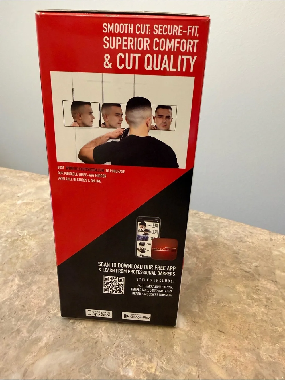 Self-Cut System Cordless clipper and trimmer combo set-22 pieces